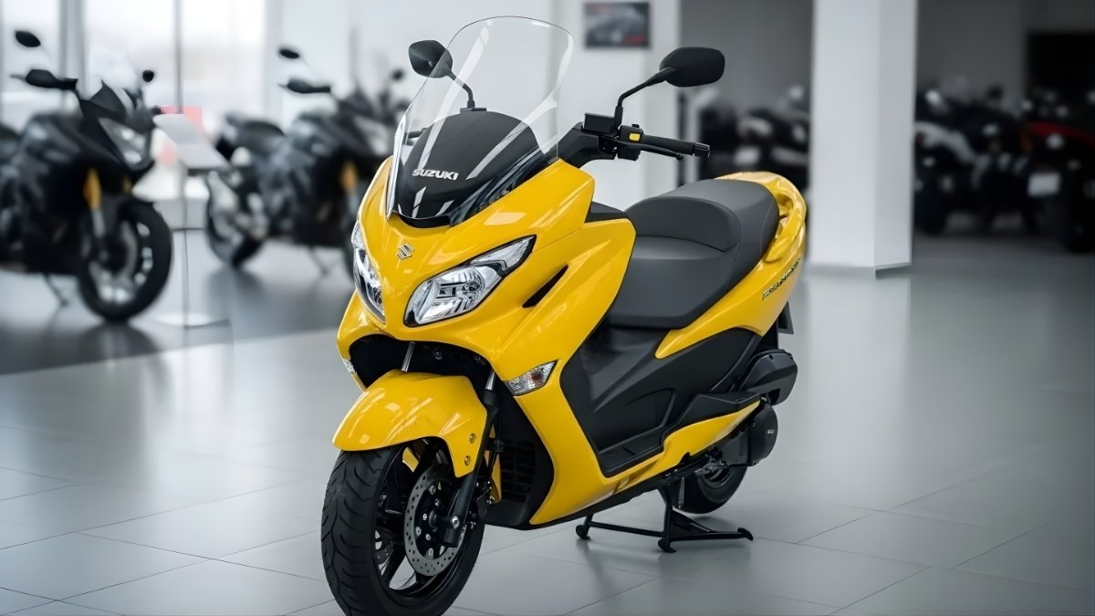 2026 Suzuki Burgman Launched Refined Engine Premium Design & Advanced Features