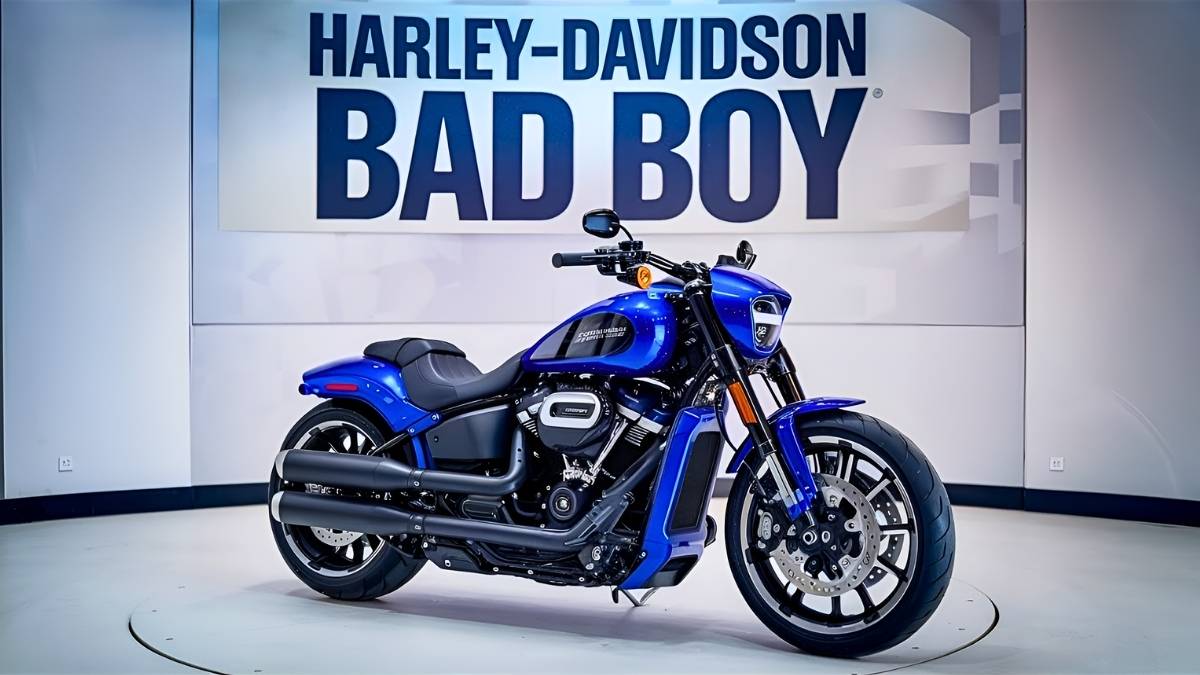 Harley Davidson BADBOY 2026 Launched The Beast Returns with Raw Power Bold Design and Modern Tech