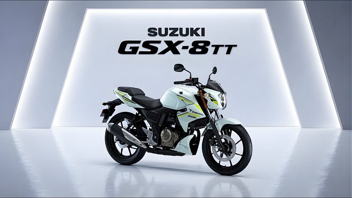 2026 GSX 8TT Motorcycle Unveiled Timeless Retro Styling Meets Powerful Modern Performance