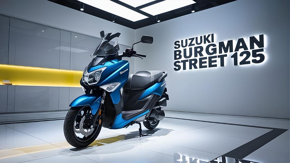 Suzuki Burgman Street 125 2026 Launched Stylish Design Smooth Performance and Next-Level Feature