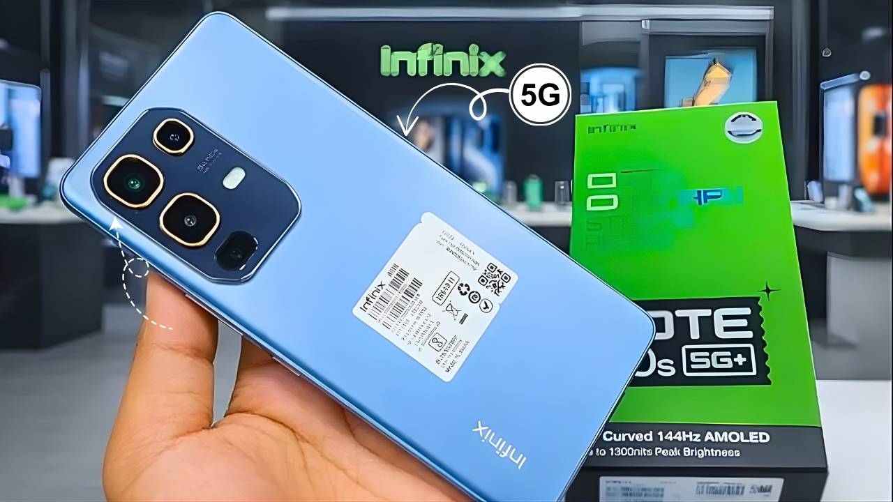 Infinix Note 50s 2026 5G+ Launched with 144Hz AMOLED Display and 256GB Storage
