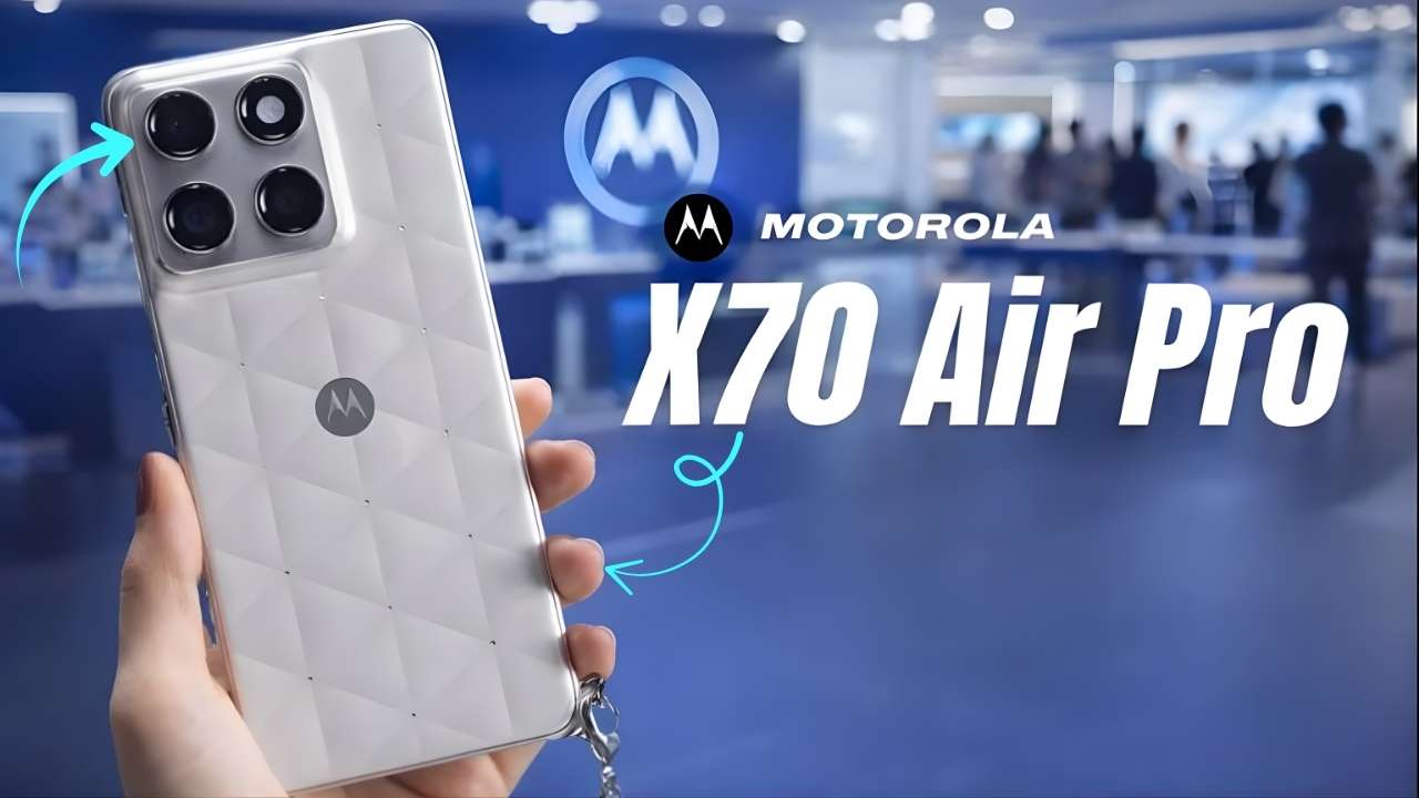 Moto X70 Air Pro 5G Launched 200MP Camera 7,100mAh Battery & Snapdragon Performance