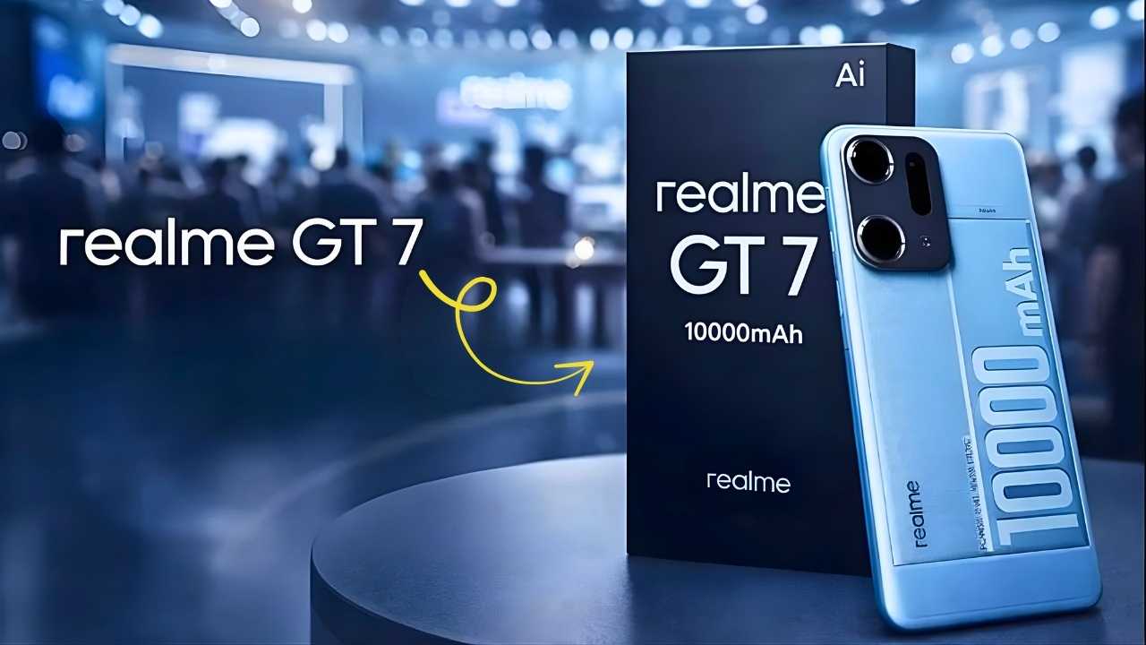 Realme GT 7 Could Redefine Battery Life with 10,000mAh Power and 12GB RAM