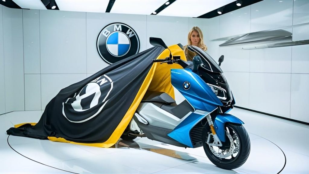 2026 BMW CE 02 Electric Scooter Redefining City Travel with Innovation and Design